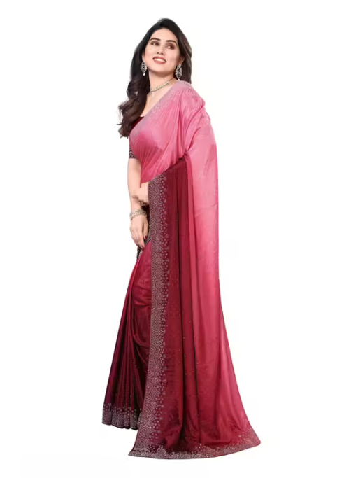 Shop Now Embellished Bollywood Chiffon Saree