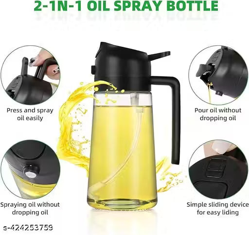 Shop Now Grandbazar.in Kitchen tools Oil Dispenser and Oil Sprayer 1