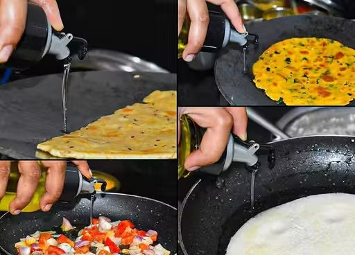 Shop Now Oil Bottle and Pourer for daily use in kitchen cooking