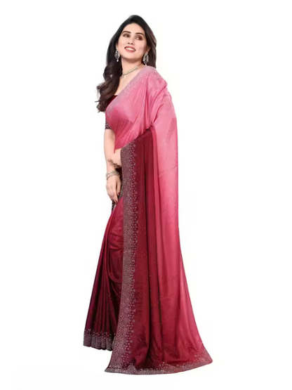 Shop Now Embellished Bollywood Chiffon Saree