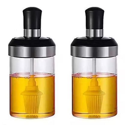 Shop Now Oil Dispenser with Silicone Rubber for Cooking kitchen tools 